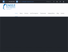 Tablet Screenshot of eagle-inspections.com